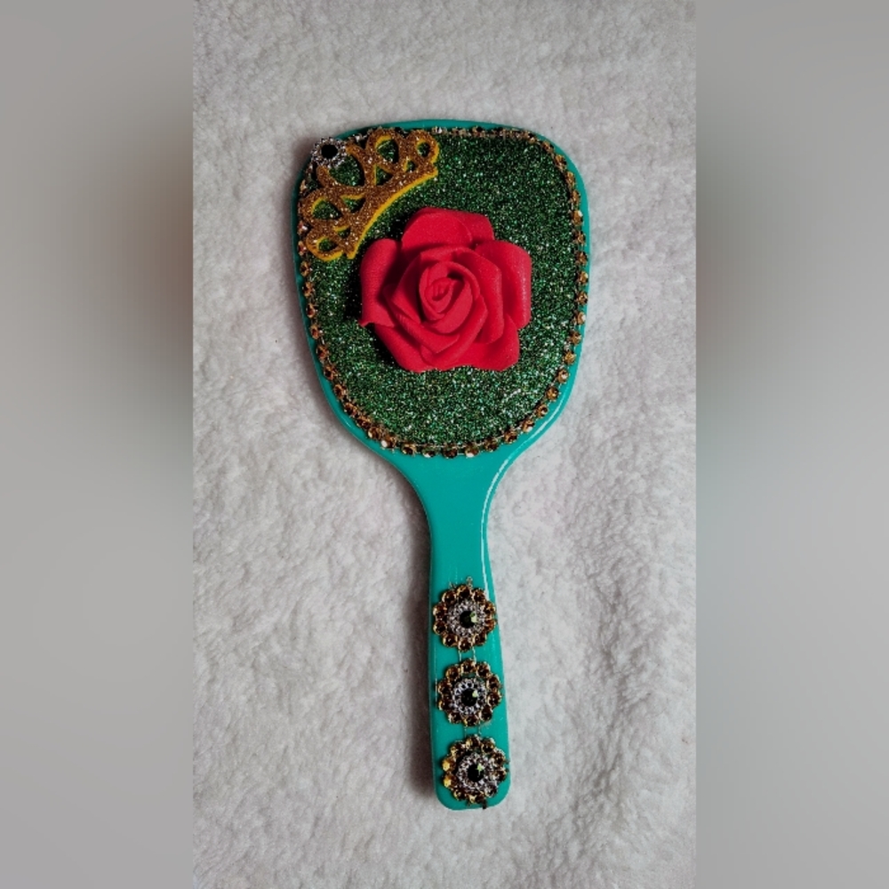 Girls Beauty and the Beast Inspired hand mirror